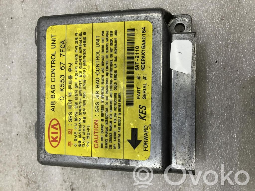 KIA Carnival Airbag control unit/module 