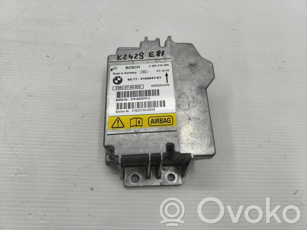 Airbag control unit/module   9166057,9166057,0285010066