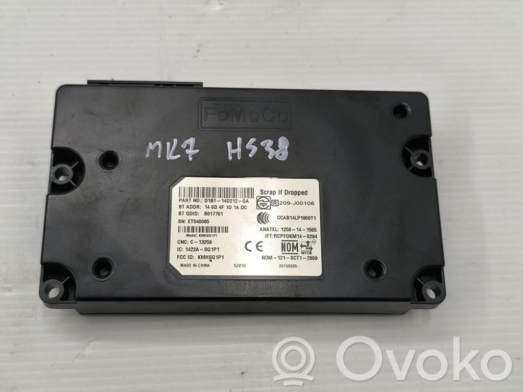 Ford Fiesta Модуль «Bluetooth» 