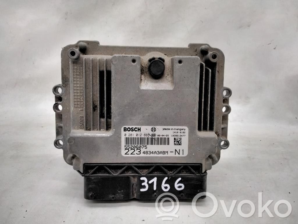 Fiat Doblo Unité de commande / module d'injection 