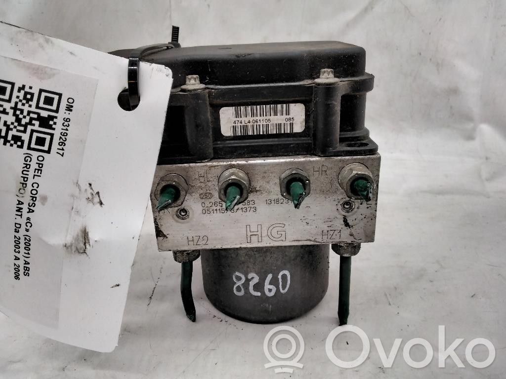 Opel Corsa C Bomba de ABS 