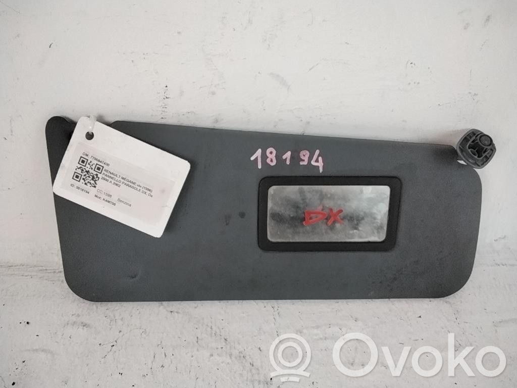 Renault Megane I Sun visor 