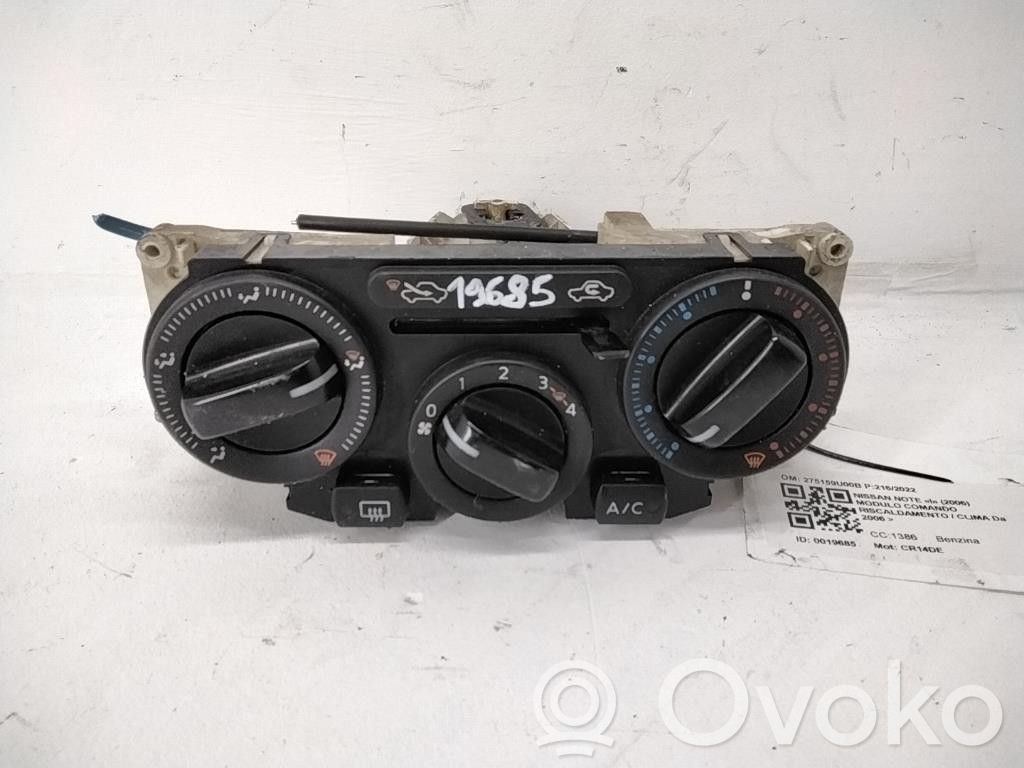 Nissan Note (E11) Climate control unit 