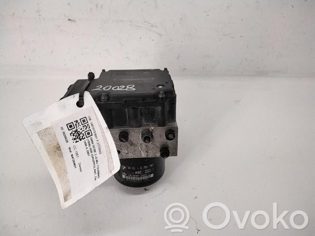 BMW 3 E46 ABS bloks 