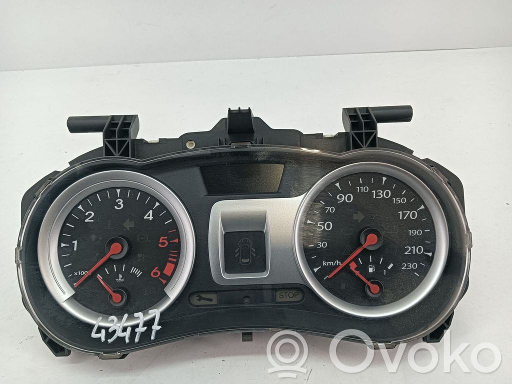 Renault Clio III Speedometer (instrument cluster) 