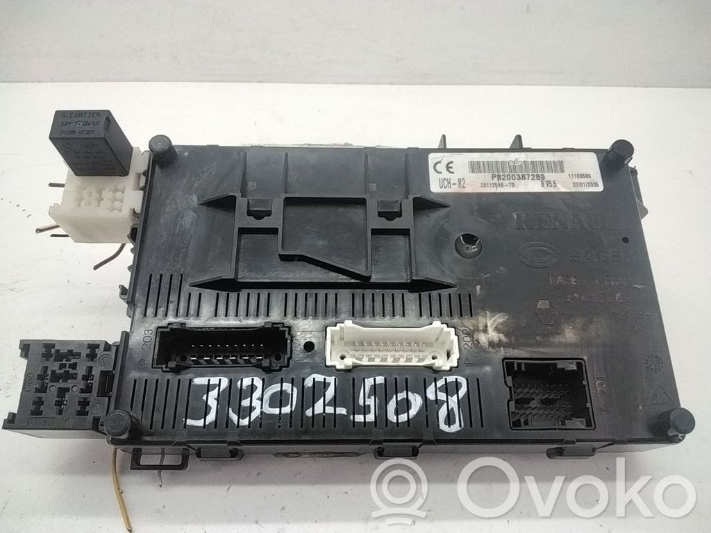 Renault Clio II Fuse module 