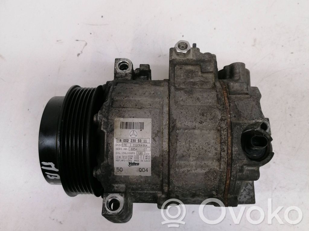 Mercedes-Benz C W204 Air conditioning (A/C) compressor (pump) 