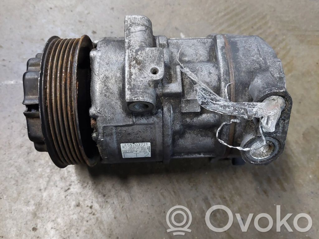 Opel Corsa D Air conditioning (A/C) compressor (pump) 