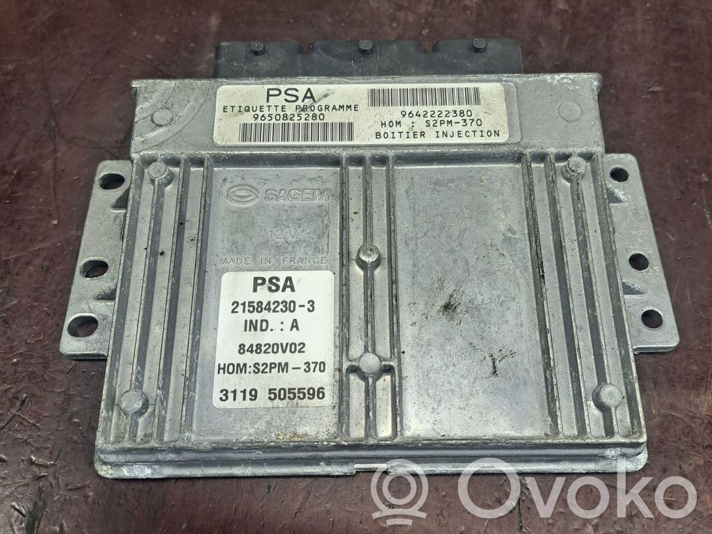 Citroen C3 Engine control unit/module 
