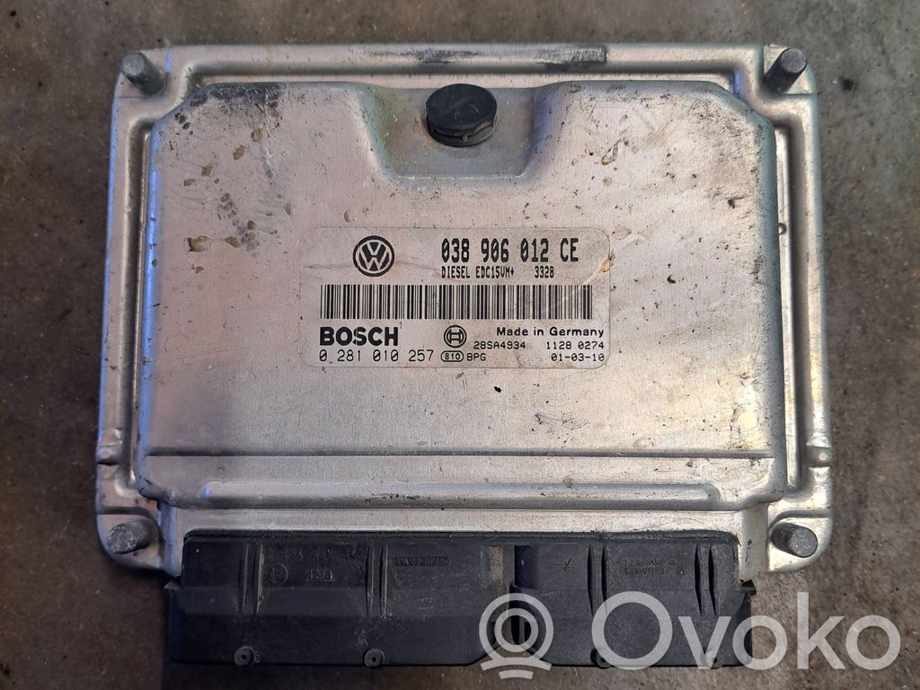 Seat Ibiza III (6L) Engine control unit/module 