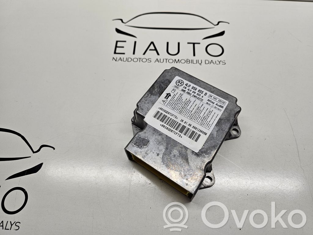 Audi Q7 4L Sterownik / Moduł Airbag 