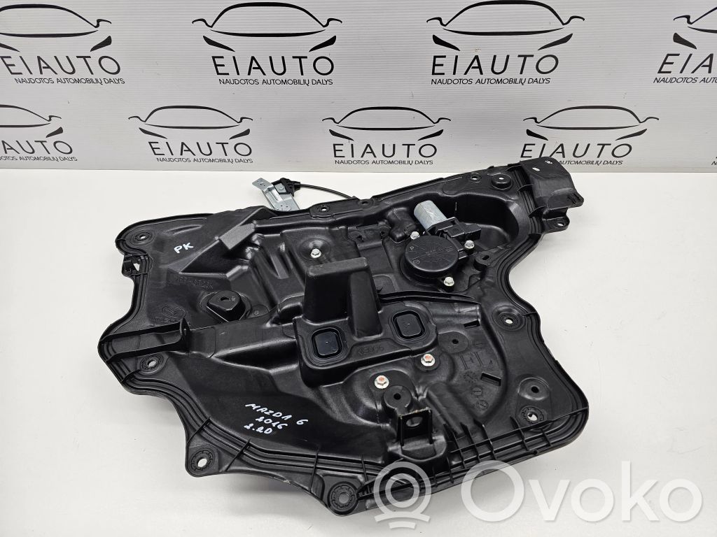 Mazda 6 Front door window regulator with motor 