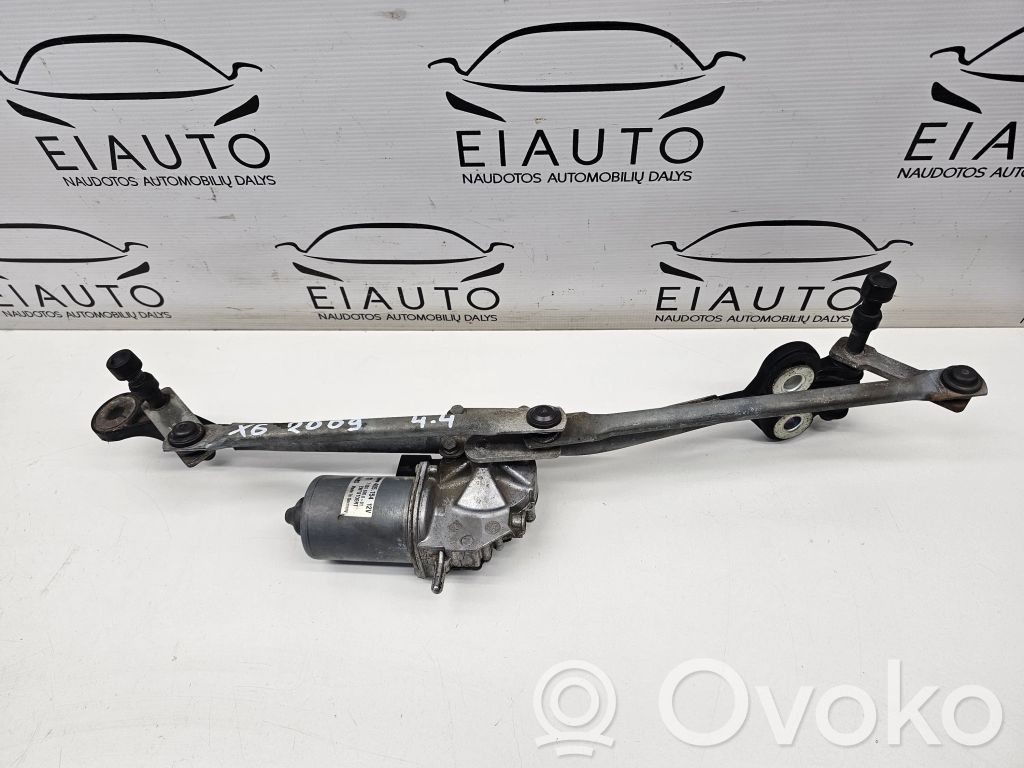 BMW X6 E71 Front wiper linkage and motor 