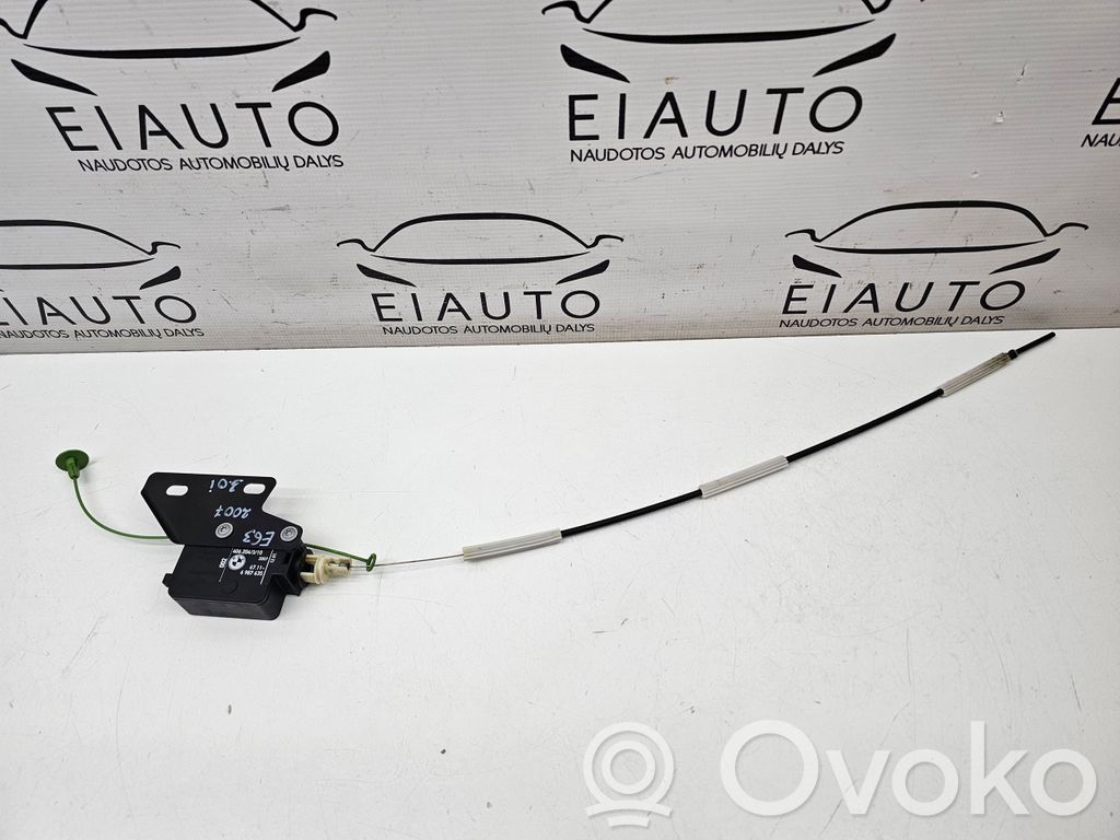BMW 6 E63 E64 Fuel tank cap lock 