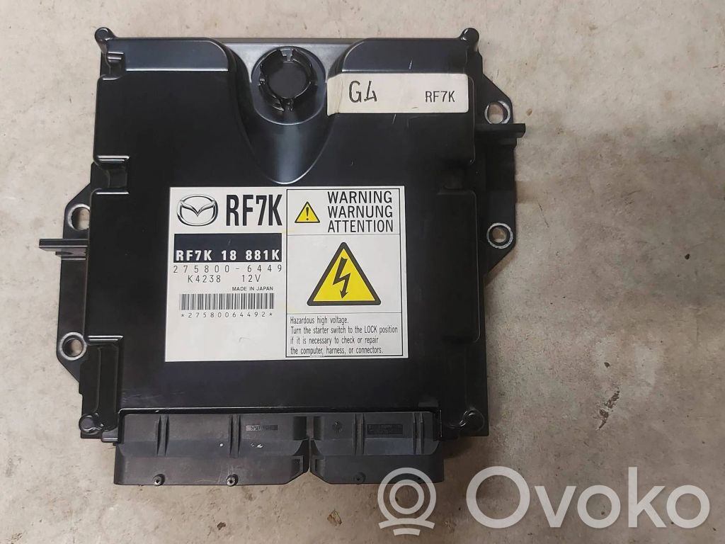 Mazda 6 Engine control unit/module 