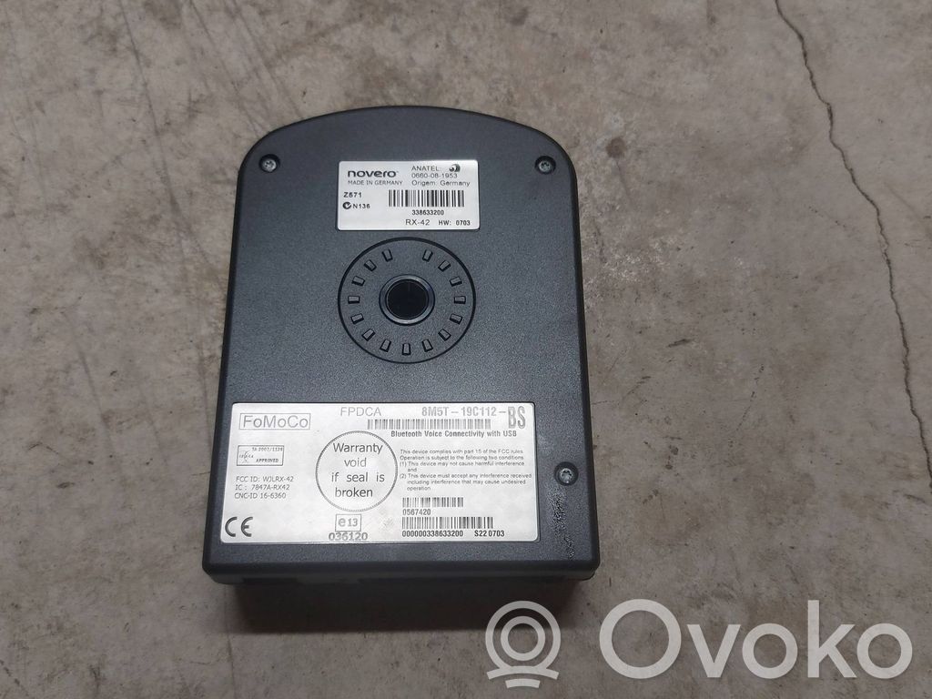 Bluetooth control unit module   8M5T19C112BS,7847ARX42,0567420,000000338633200