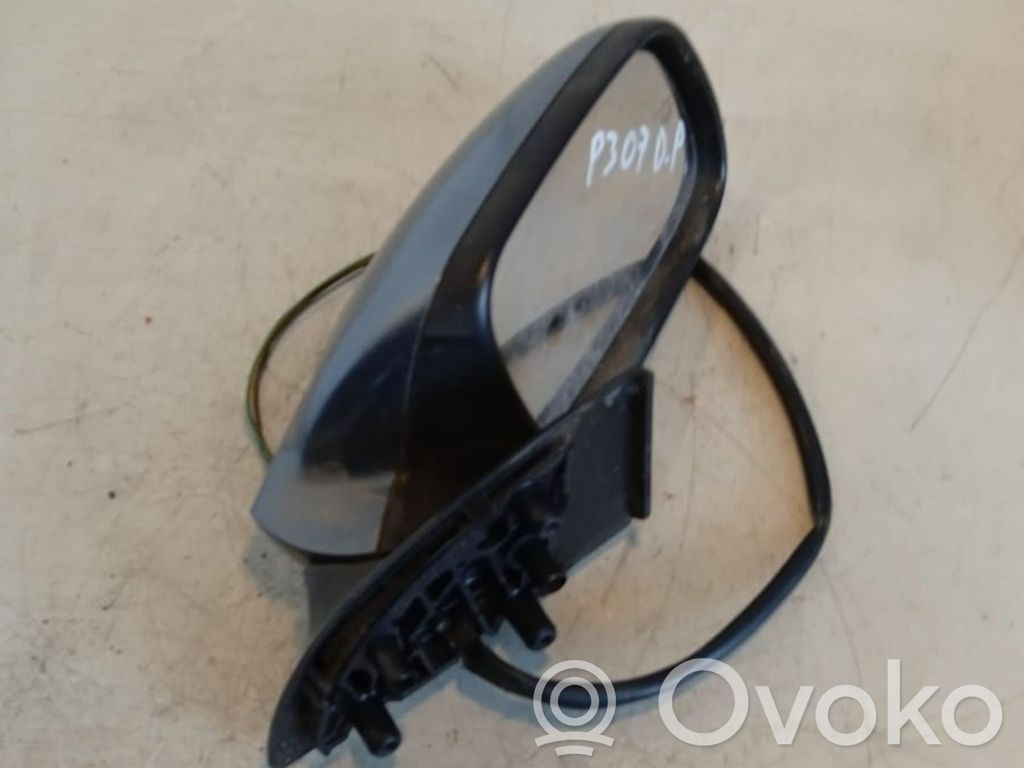 Peugeot 307 Elektryczne lusterko boczne drzwi przednich 