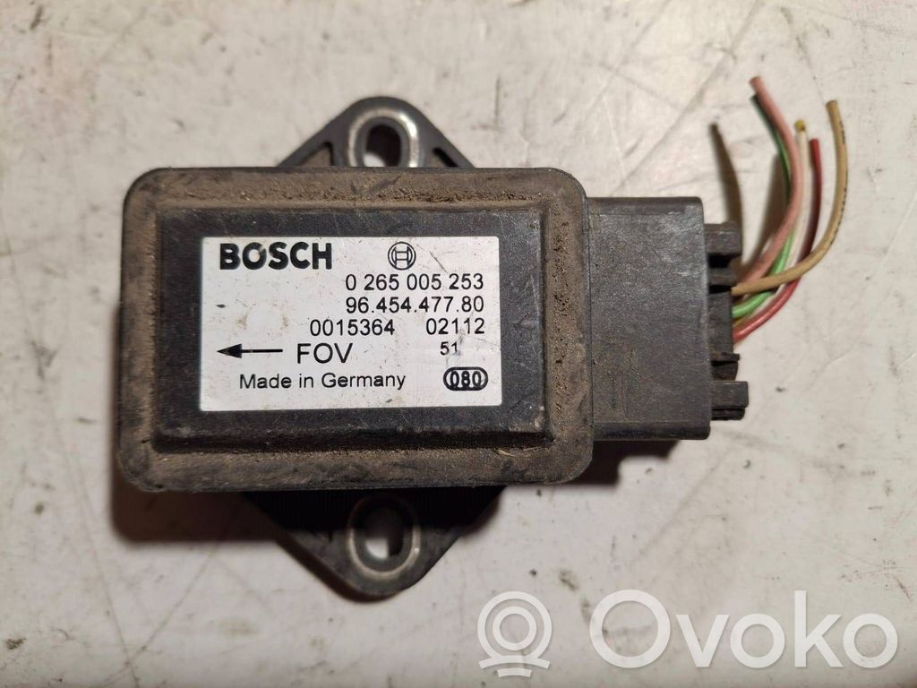 Peugeot 307 CC ESP acceleration yaw rate sensor 