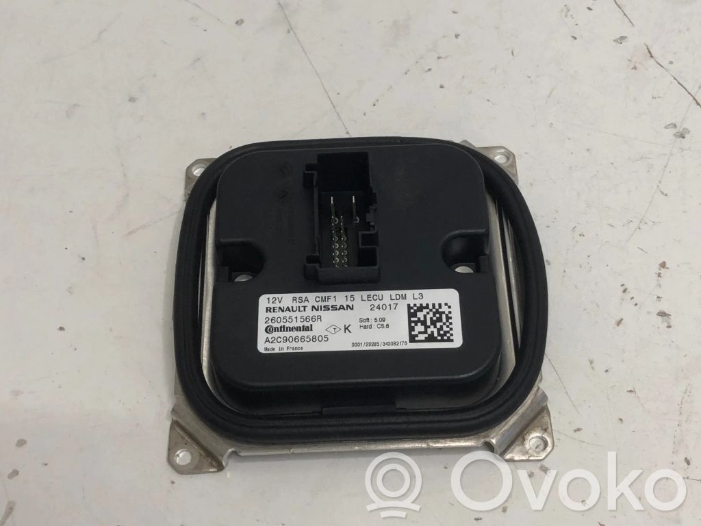 Renault Clio V Módulo de control de balasto LED 