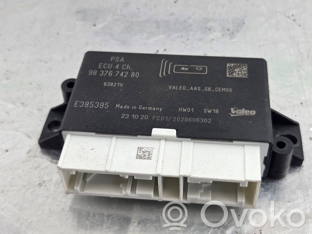 Parking PDC control unit/module   9837674280,63821V,E385395,2029606302