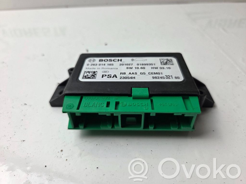 Sterownik / Moduł parkowania PDC   0263014165,9824532180,01899351,201027