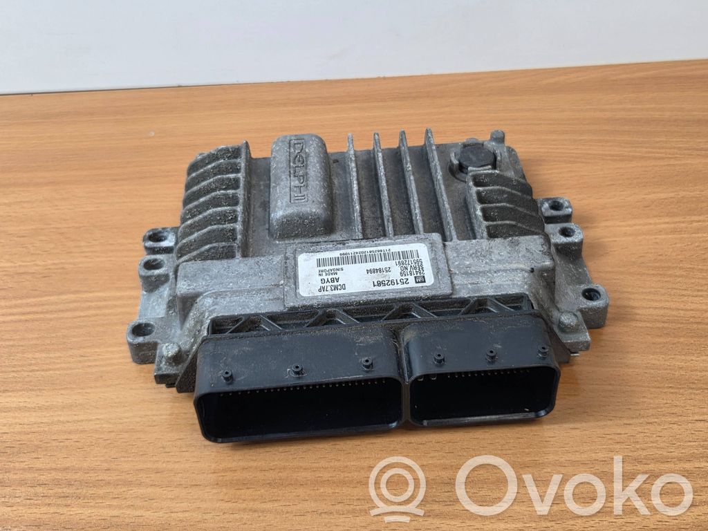 Opel Antara Engine control unit/module 