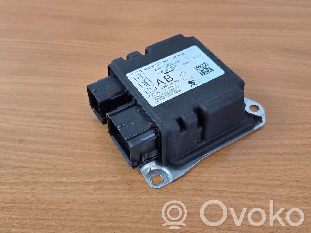 Airbag control unit/module   KX7T14B321BB,6Y40183995AP,0285014851