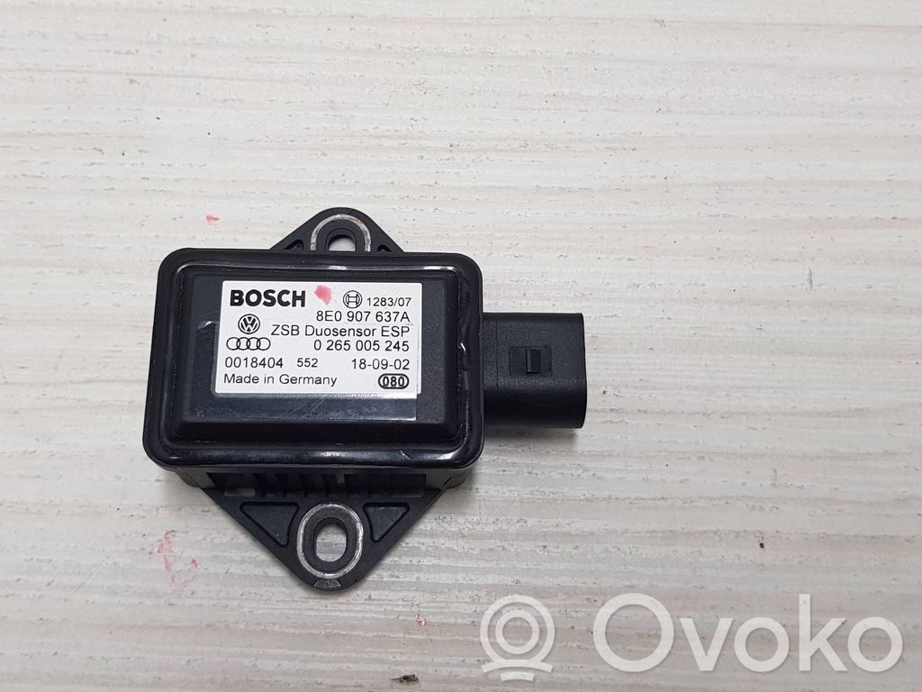Audi A4 S4 B6 8E 8H Senzor de accelerație ESP 