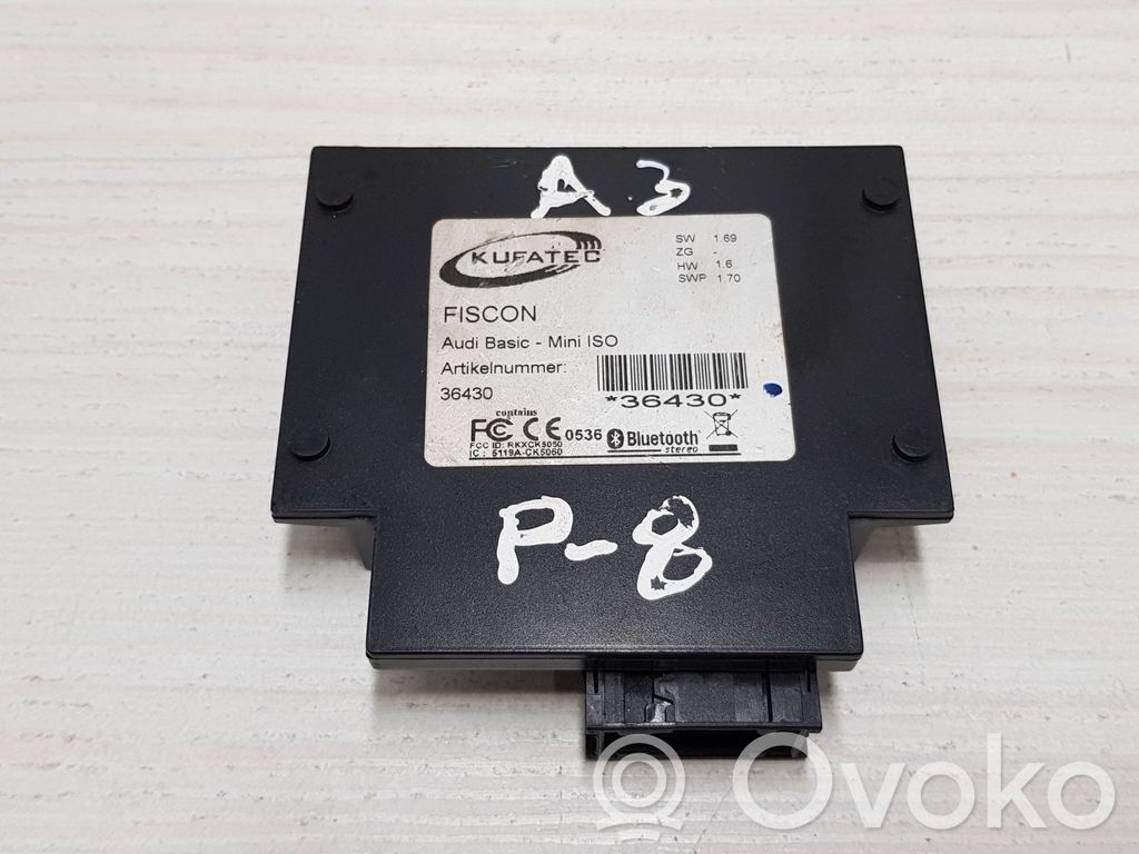 Audi A3 S3 8P Bluetooth control unit module 