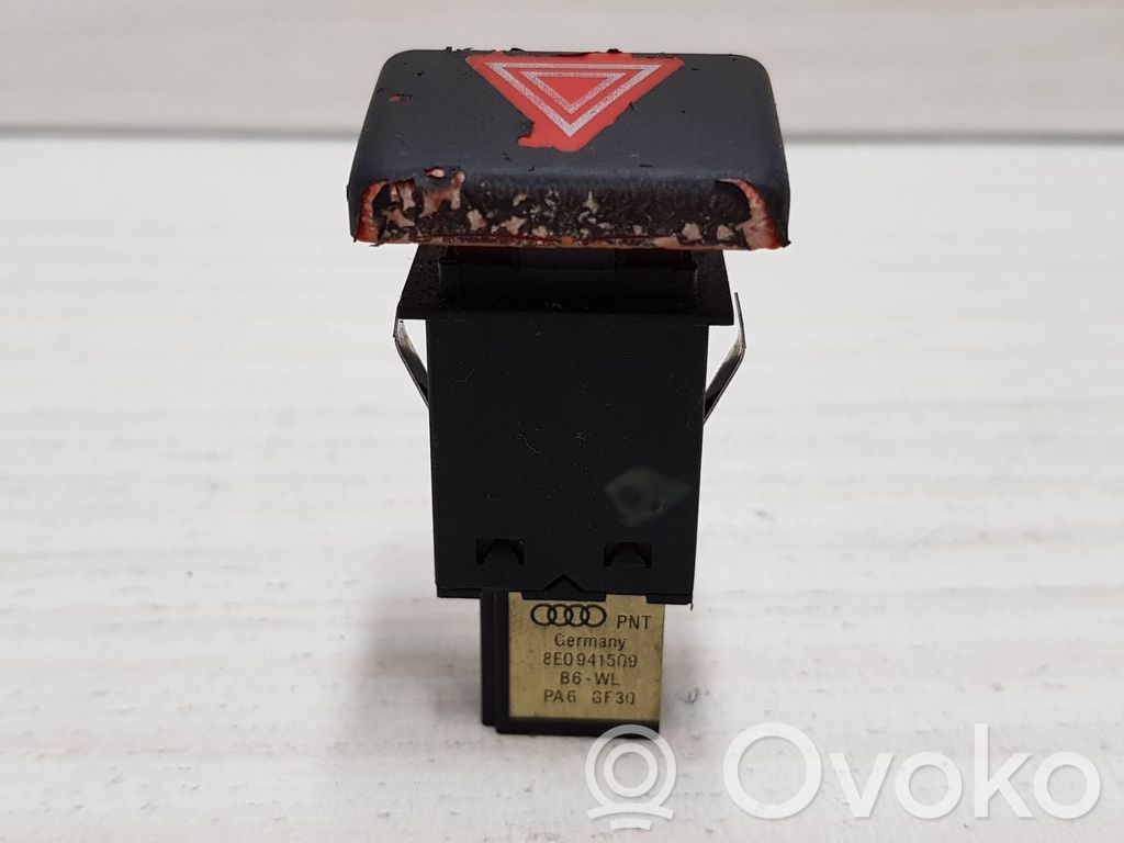 Audi A4 S4 B7 8E 8H Botón interruptor de luz de peligro 