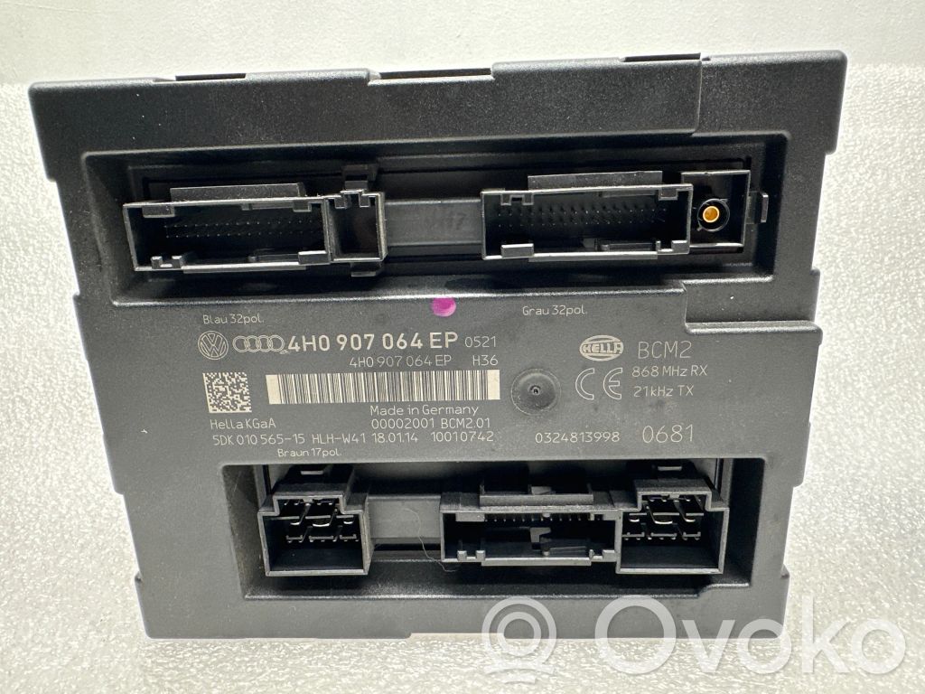Audi A6 S6 C7 4G Module confort 