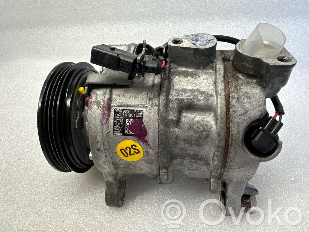 Kompresor / Sprężarka klimatyzacji A/C   8W0816803T,6SAS14A