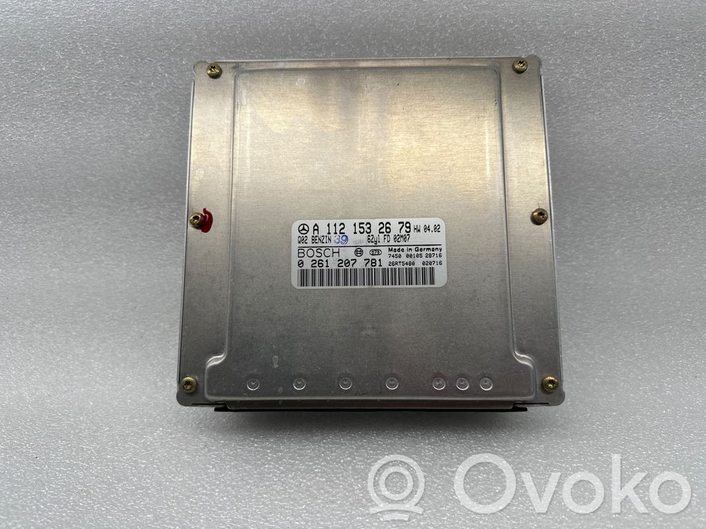Mercedes-Benz CLK A209 C209 Engine control unit/module 