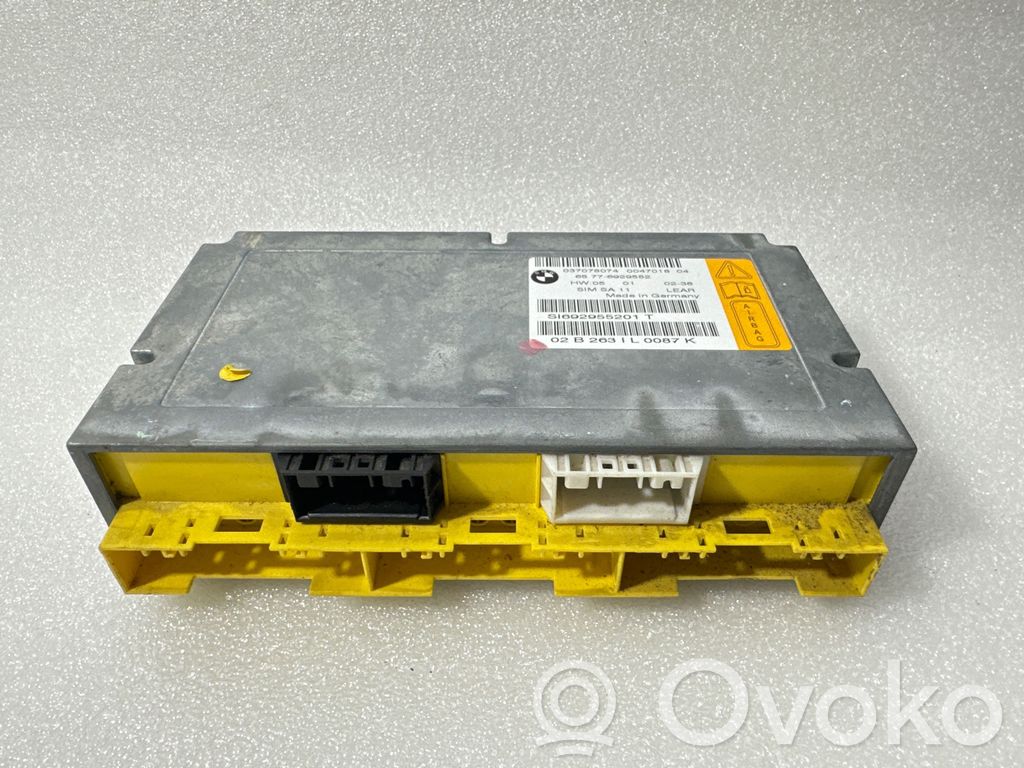 Module de contrôle airbag   037078074,6929552