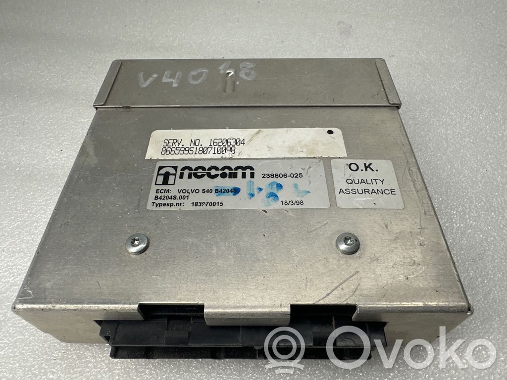 Volvo S40, V40 Unidad de control/módulo del motor 