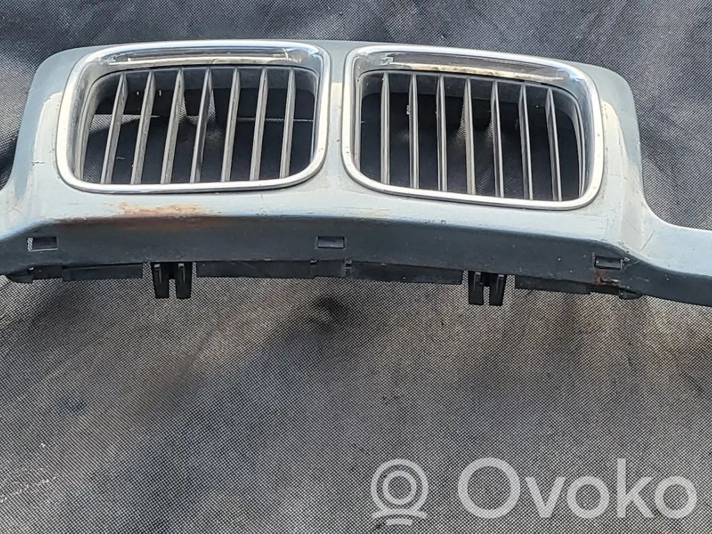 Front bumper upper radiator grill
