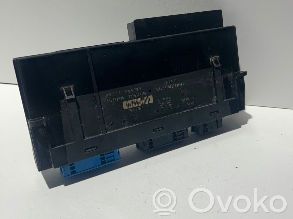 BMW 5 F10 F11 Módulo de confort/conveniencia 