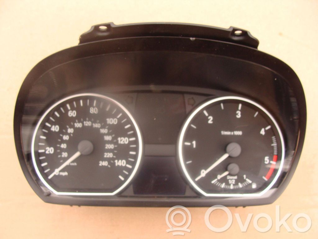 BMW 1 E81 E87 Velocímetro (tablero de instrumentos) 