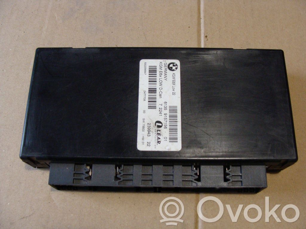 BMW 5 E60 E61 Mukavuusmoduuli 