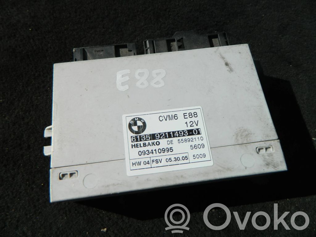 BMW 1 E82 E88 Sunroof control unit/module 