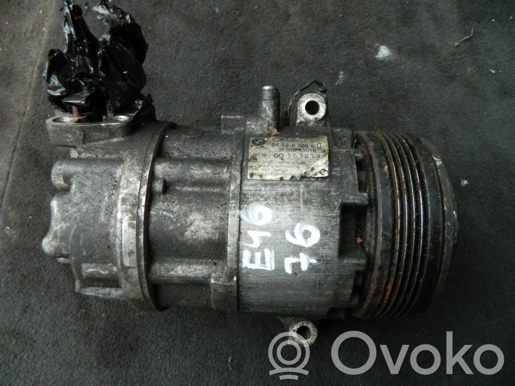 BMW 3 E46 Klimakompressor Pumpe 