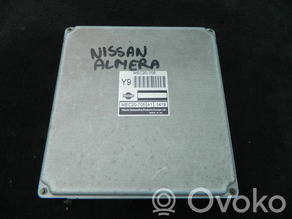 Nissan Almera Tino Engine control unit/module 