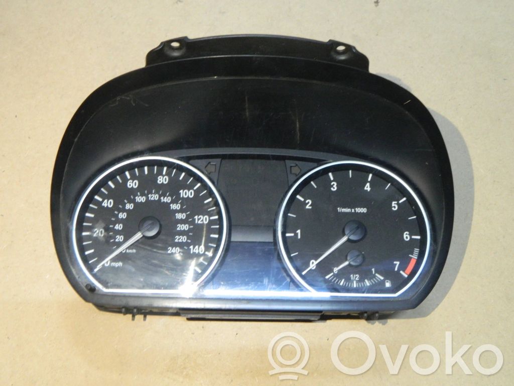 BMW 1 E81 E87 Speedometer (instrument cluster) 