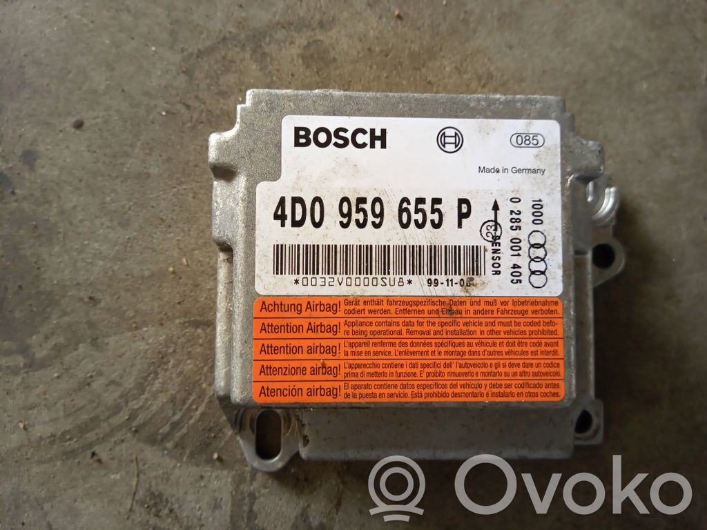 Audi A8 S8 D2 4D Airbag control unit/module 