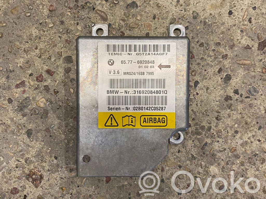 BMW 5 E39 Airbag control unit/module 
