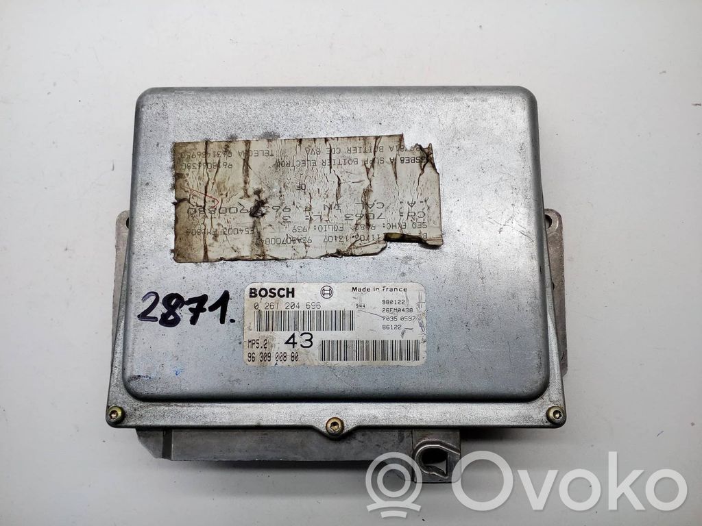 Peugeot 406 Engine control unit/module 