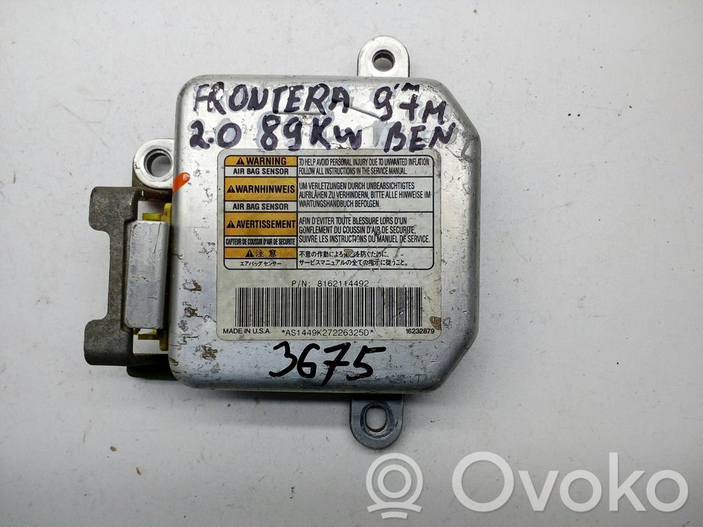 Opel Frontera A Airbag control unit/module 