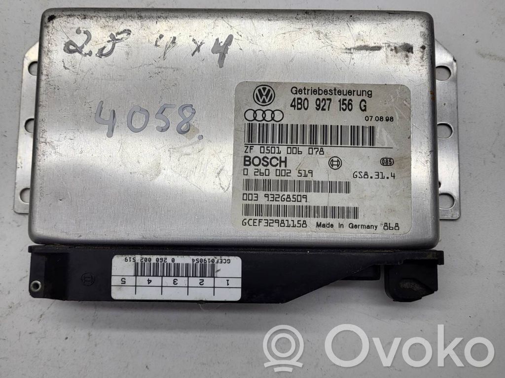 Audi A6 S6 C5 4B Gearbox control unit/module 