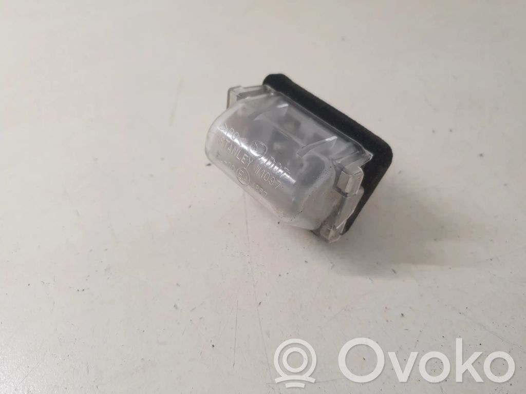 Number plate light