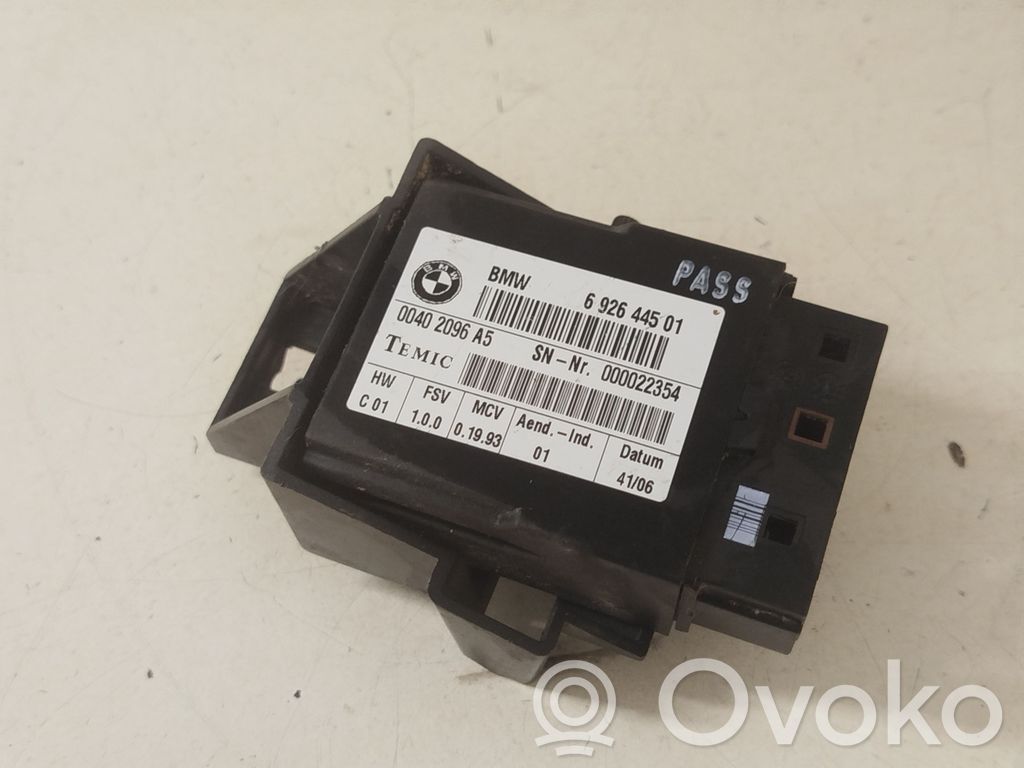 BMW 5 E60 E61 Sėdynės valdymo blokas 